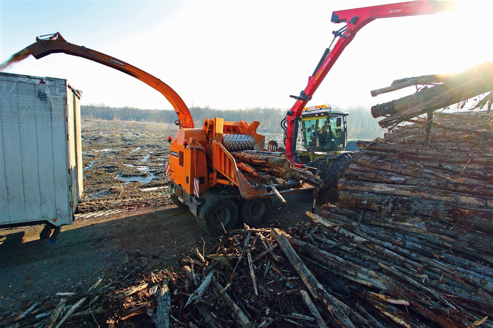 Déchiqueteuse à plaquettes Valormax Noremat Jenz 19